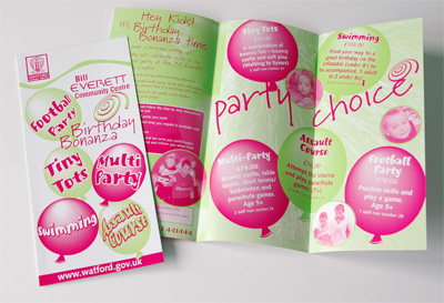 Party leaflet